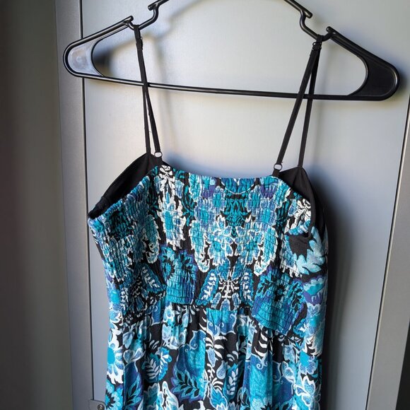Xhileration Pantsuit/romper floral multicolor with pockets size M - Picture 4 of 7